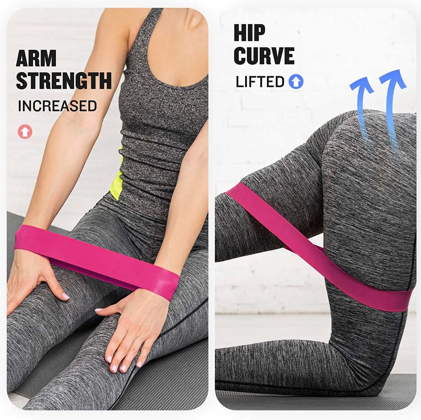 Booty-Building Resistance Bands for Women – Gym & Home
