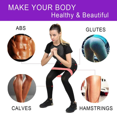 Booty-Building Resistance Bands for Women – Gym & Home