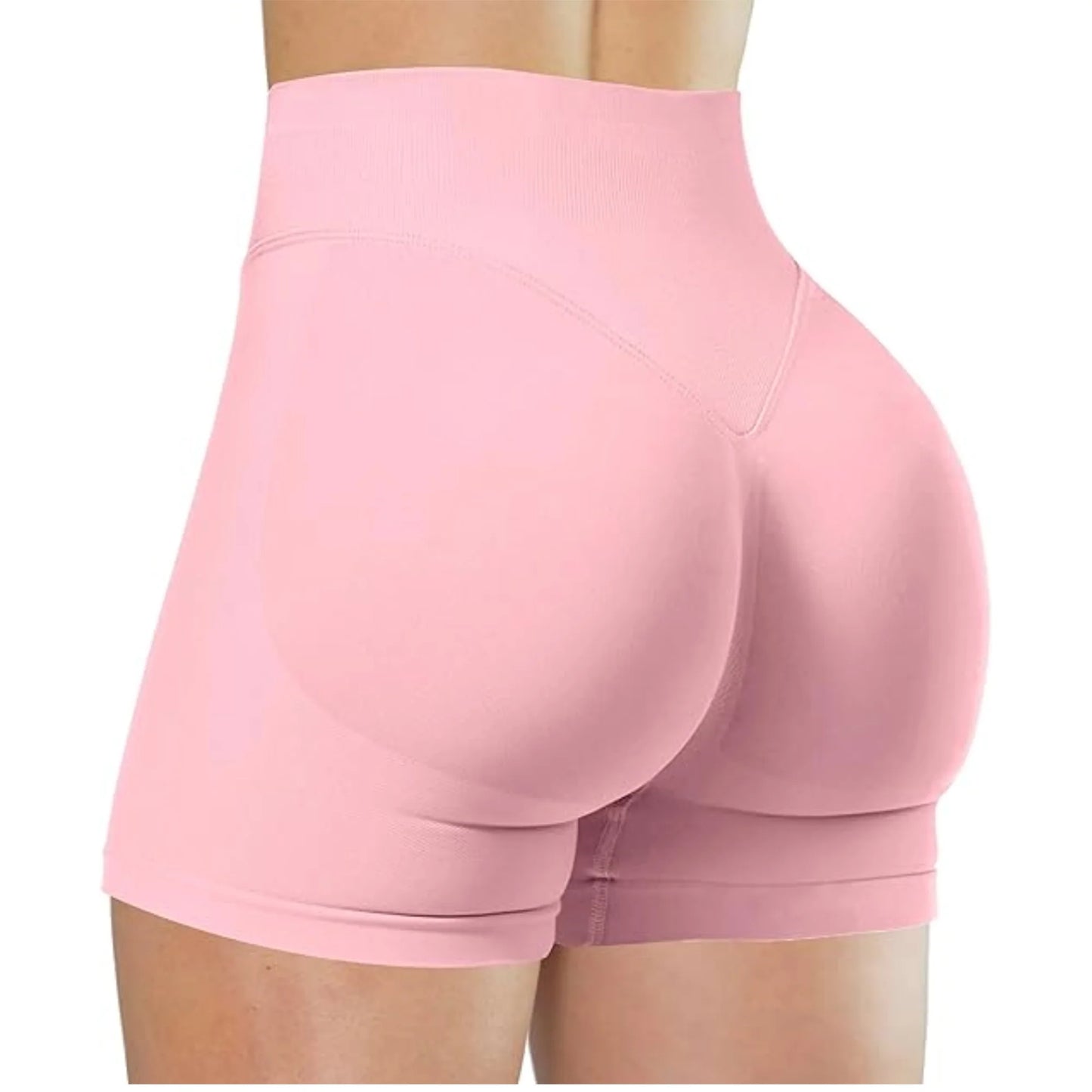 High Waisted Yoga Shorts Women - Booty Lift