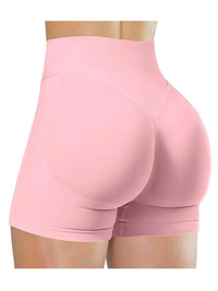 High Waisted Yoga Shorts Women - Booty Lift