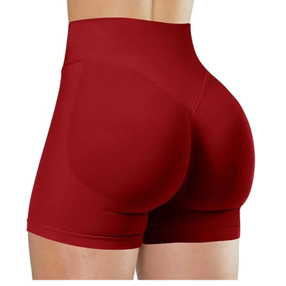 High Waisted Yoga Shorts Women - Booty Lift