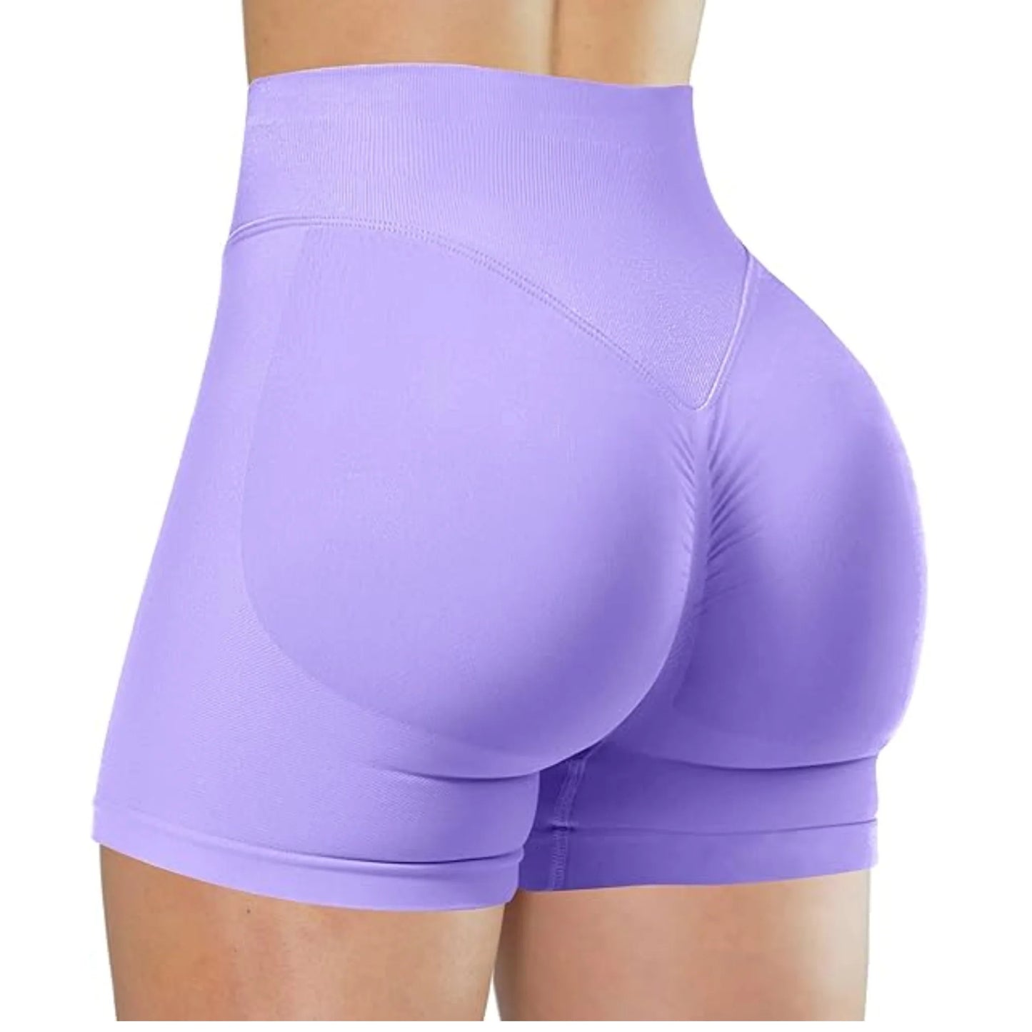 High Waisted Yoga Shorts Women - Booty Lift