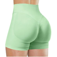 High Waisted Yoga Shorts Women - Booty Lift