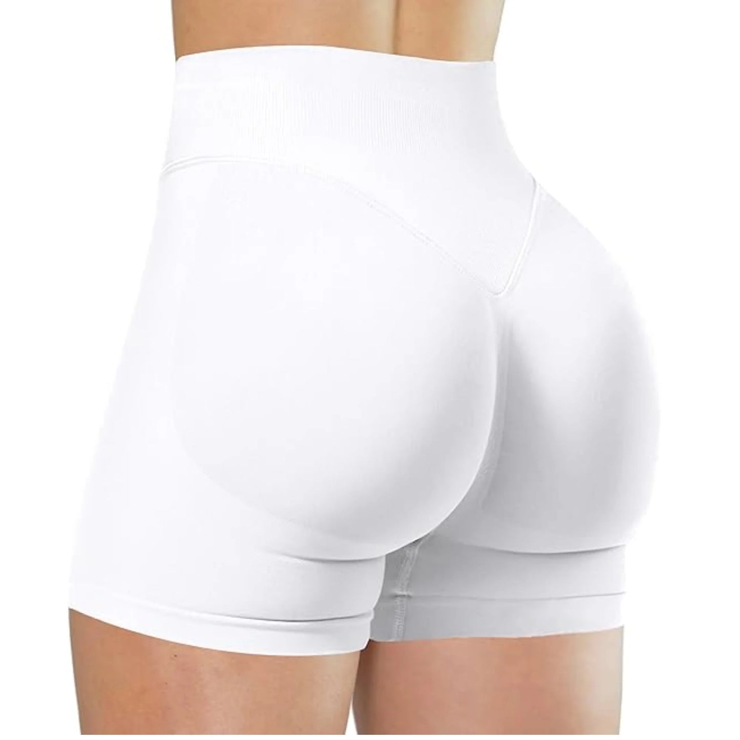 High Waisted Yoga Shorts Women - Booty Lift
