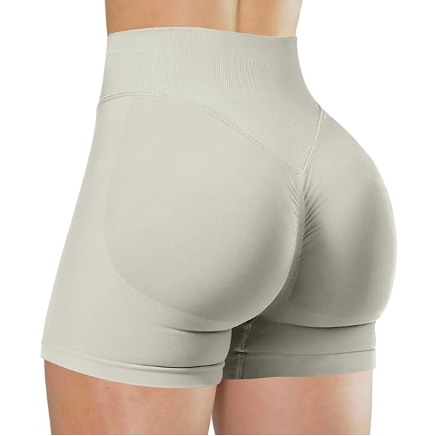 High Waisted Yoga Shorts Women - Booty Lift