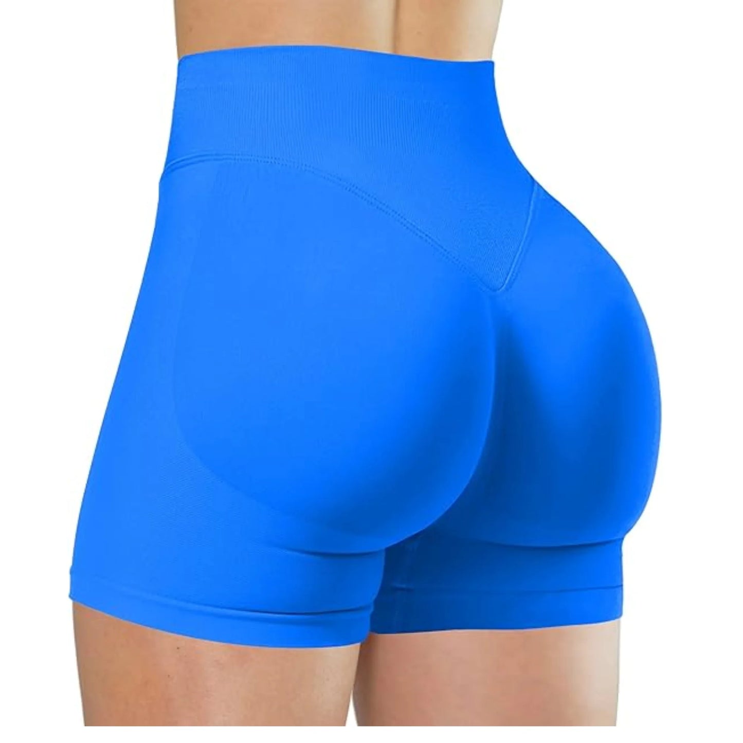 High Waisted Yoga Shorts Women - Booty Lift