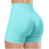 High Waisted Yoga Shorts Women - Booty Lift