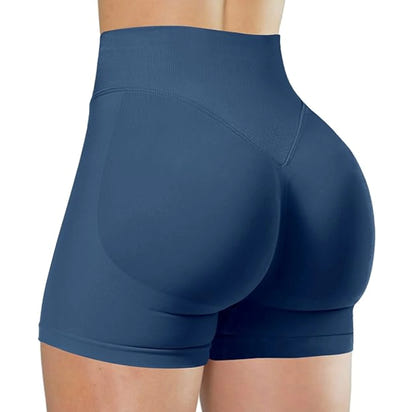 High Waisted Yoga Shorts Women - Booty Lift