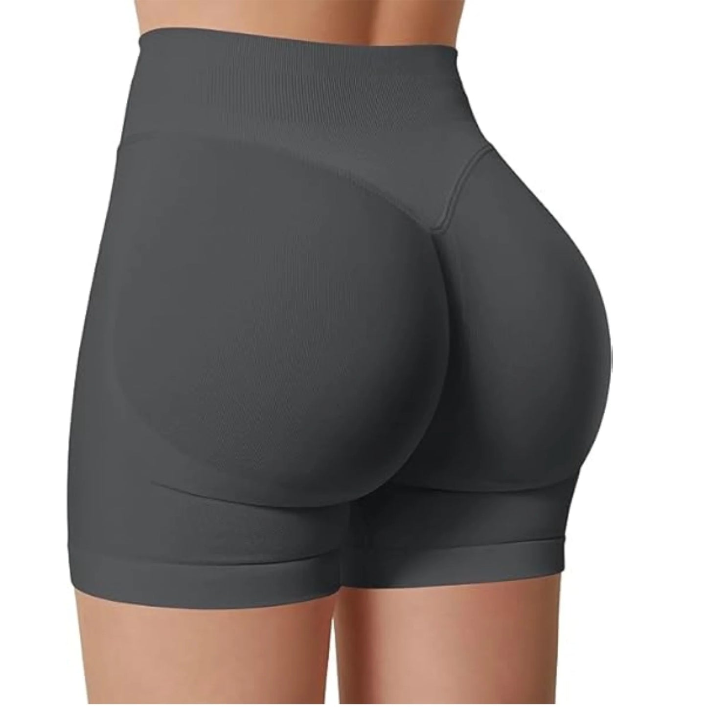 High Waisted Yoga Shorts Women - Booty Lift