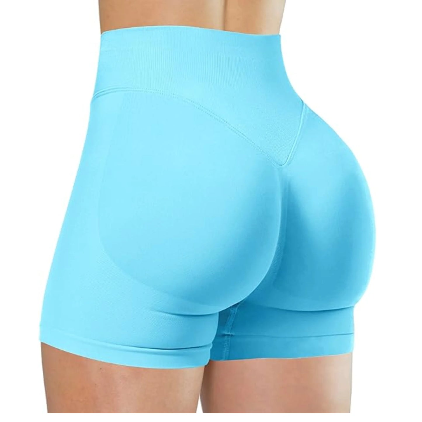 High Waisted Yoga Shorts Women - Booty Lift