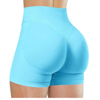 High Waisted Yoga Shorts Women - Booty Lift